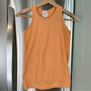 Athleta Girl Orange Power Up Tank Top